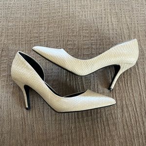 Aldo Snakeskin Pumps
